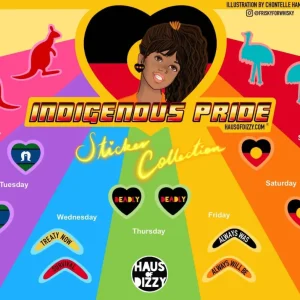 Stickers^Haus Of Dizzy Limited Edition 'First Nations Pride' Sticker Collection