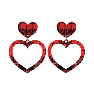 Earrings | Barbie Hearts^Haus Of Dizzy 'Limited Edition' Barbie Heart Earrings