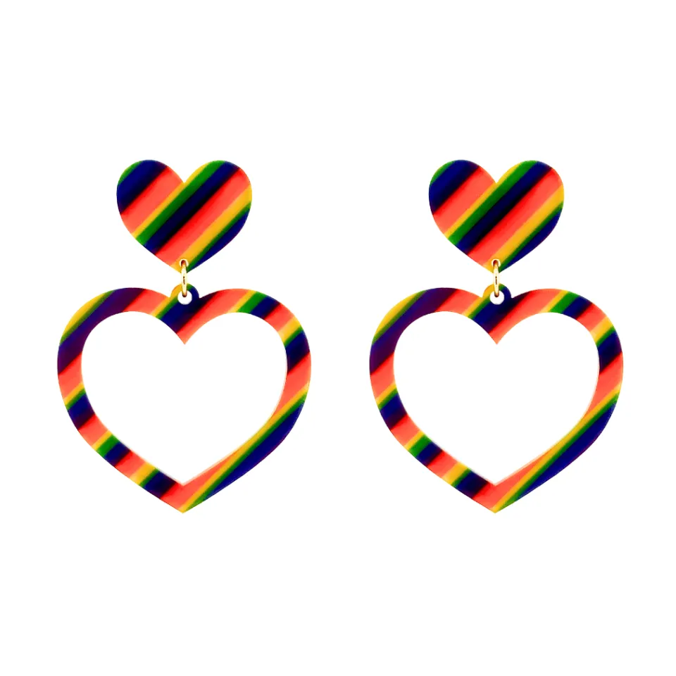 haus_of_dizzy_limited_edi_15.webp Earrings | Barbie Hearts^Haus Of Dizzy 'Limited Edition' Barbie Heart Earrings
