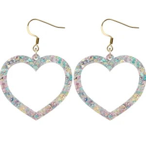 Earrings | Barbie Hearts^Haus Of Dizzy 'Limited Edition' Barbie Heart Earrings