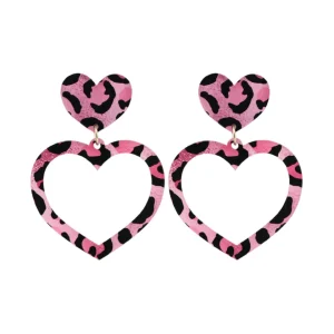 Earrings | Barbie Hearts^Haus Of Dizzy 'Limited Edition' Barbie Heart Earrings