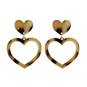 Earrings | Barbie Hearts^Haus Of Dizzy 'Limited Edition' Barbie Heart Earrings