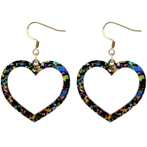 Earrings | Barbie Hearts^Haus Of Dizzy 'Limited Edition' Barbie Heart Earrings