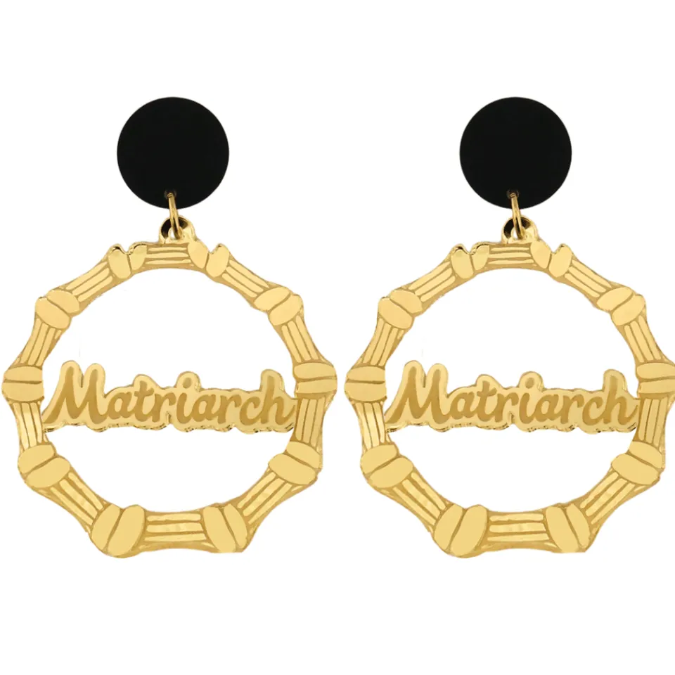 haus_of_dizzy_matriarch_b_2.webp Bamboo Hoops | Earrings^Haus Of Dizzy 'Matriarch' Bamboo Hoops