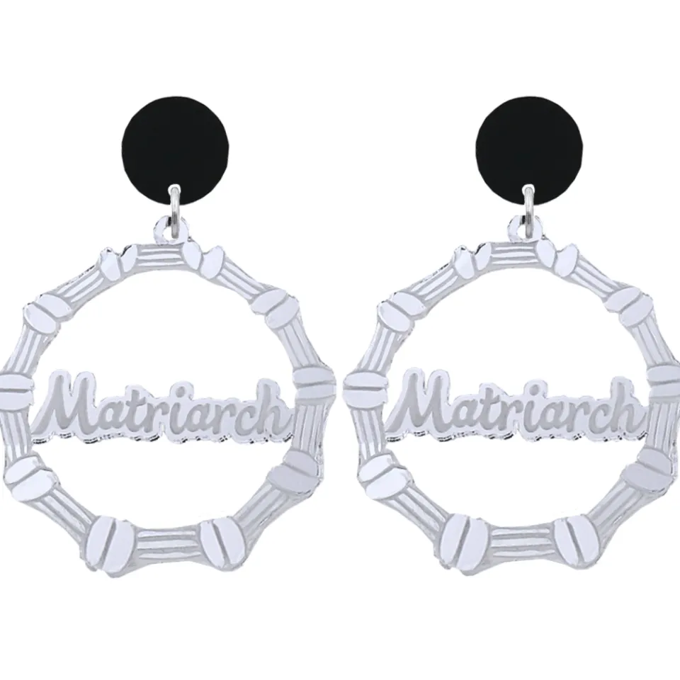 haus_of_dizzy_matriarch_b_3.webp Bamboo Hoops | Earrings^Haus Of Dizzy 'Matriarch' Bamboo Hoops
