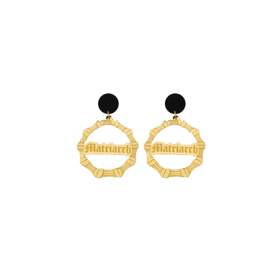 haus_of_dizzy_matriarch_b_6.webp Bamboo Hoops | Earrings^Haus Of Dizzy 'Matriarch' Bamboo Hoops