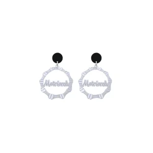 Bamboo Hoops | Earrings^Haus Of Dizzy 'Matriarch' Bamboo Hoops