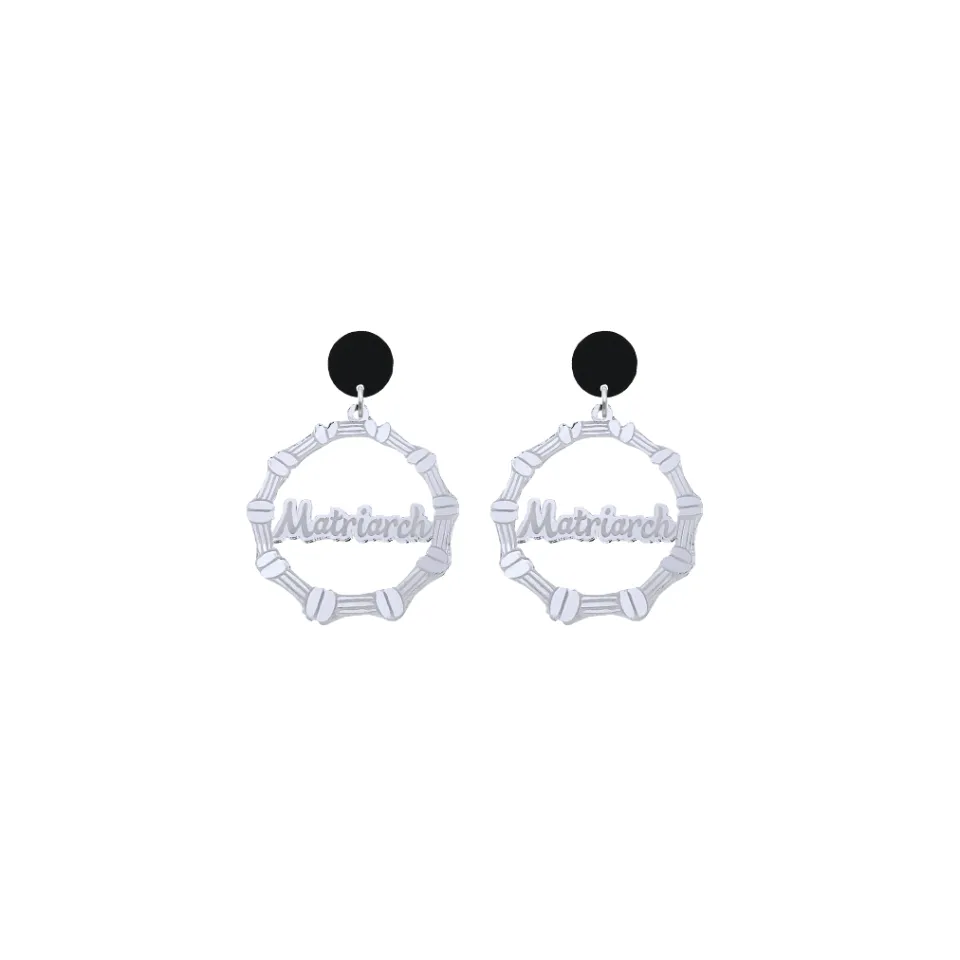 haus_of_dizzy_matriarch_b_7.webp Bamboo Hoops | Earrings^Haus Of Dizzy 'Matriarch' Bamboo Hoops