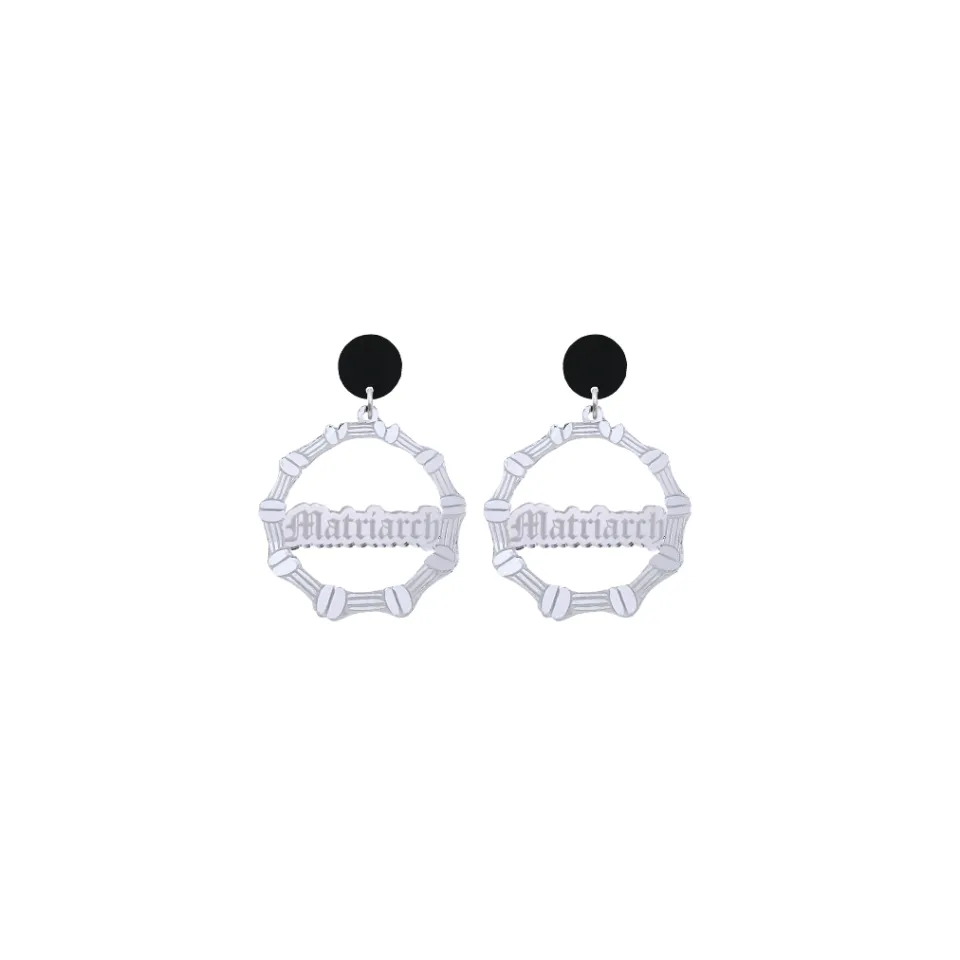 haus_of_dizzy_matriarch_b_8.webp Bamboo Hoops | Earrings^Haus Of Dizzy 'Matriarch' Bamboo Hoops