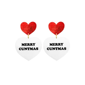 Earrings^Haus Of Dizzy 'Merry C*ntmas' Earrings