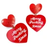 Earrings^Haus Of Dizzy 'Merry F*cking Xmas' Earrings