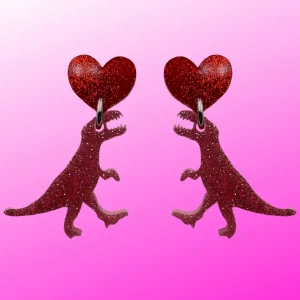 Earrings^Haus Of Dizzy Mini Dinosaur Earrings