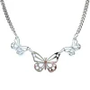 Necklaces^Haus Of Dizzy Mirrored Butterfly Necklace