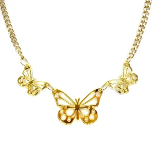 Necklaces^Haus Of Dizzy Mirrored Butterfly Necklace