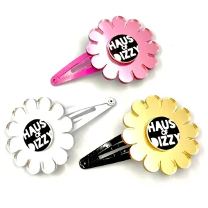 Earrings | Hair Accessories^Haus Of Dizzy Mirrored 'Dizzy Daisy' Hair Pins
