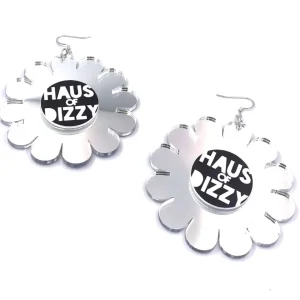 Earrings^Haus Of Dizzy Mirrored 'Dizzy Daisy' Earrings
