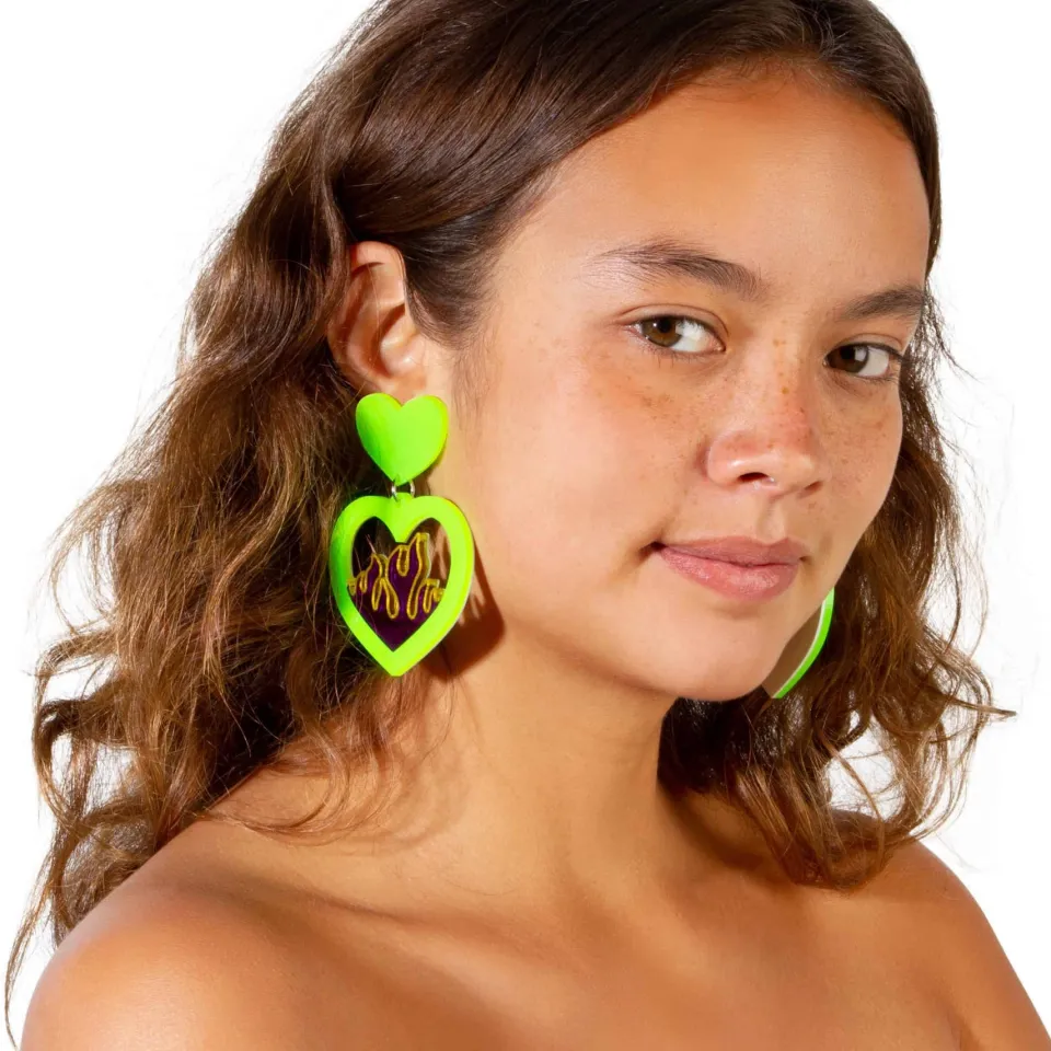 haus_of_dizzy_neon_flame__7.webp Earrings^Haus Of Dizzy Neon Flame Heart Earrings