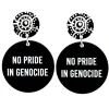 Earrings^Haus Of Dizzy 'No Pride in Genocide' Earrings