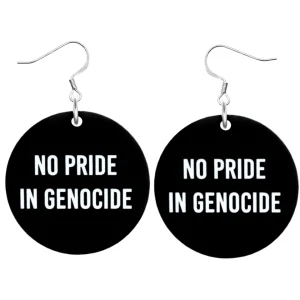 Earrings^Haus Of Dizzy 'No Pride in Genocide' Earrings