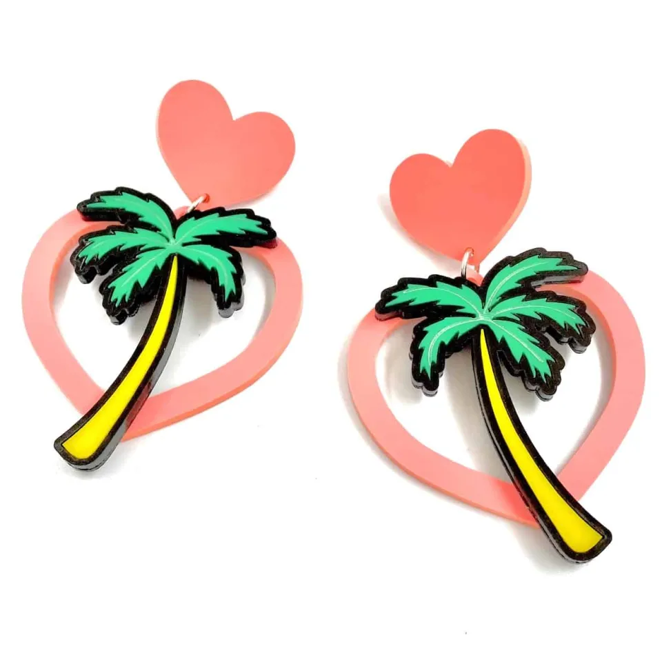 haus_of_dizzy_pastel_hawa_4.webp Earrings^Haus Of Dizzy Pastel Hawaiian Heart Palm Earrings