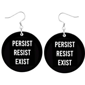 Earrings^Haus Of Dizzy 'Persist, Resist, Exist' Earrings