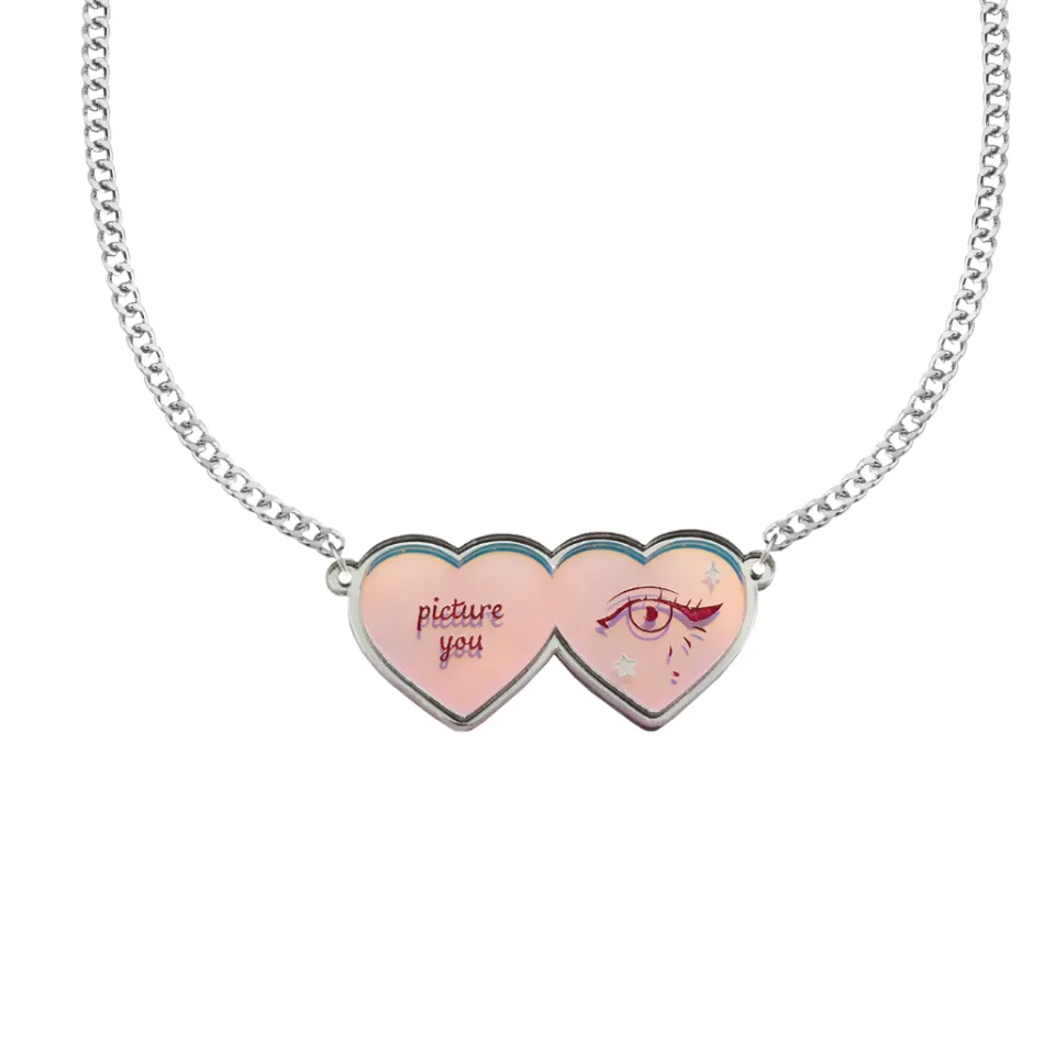 haus_of_dizzy_picture_you_0.webp Necklaces^Haus Of Dizzy 'Picture You' Necklace Silver