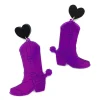 Earrings^Haus Of Dizzy 'Pony Up' Cowgirl Boot Earrings