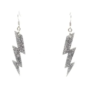 Earrings^Haus Of Dizzy Premium Glitter Bolt Earrings