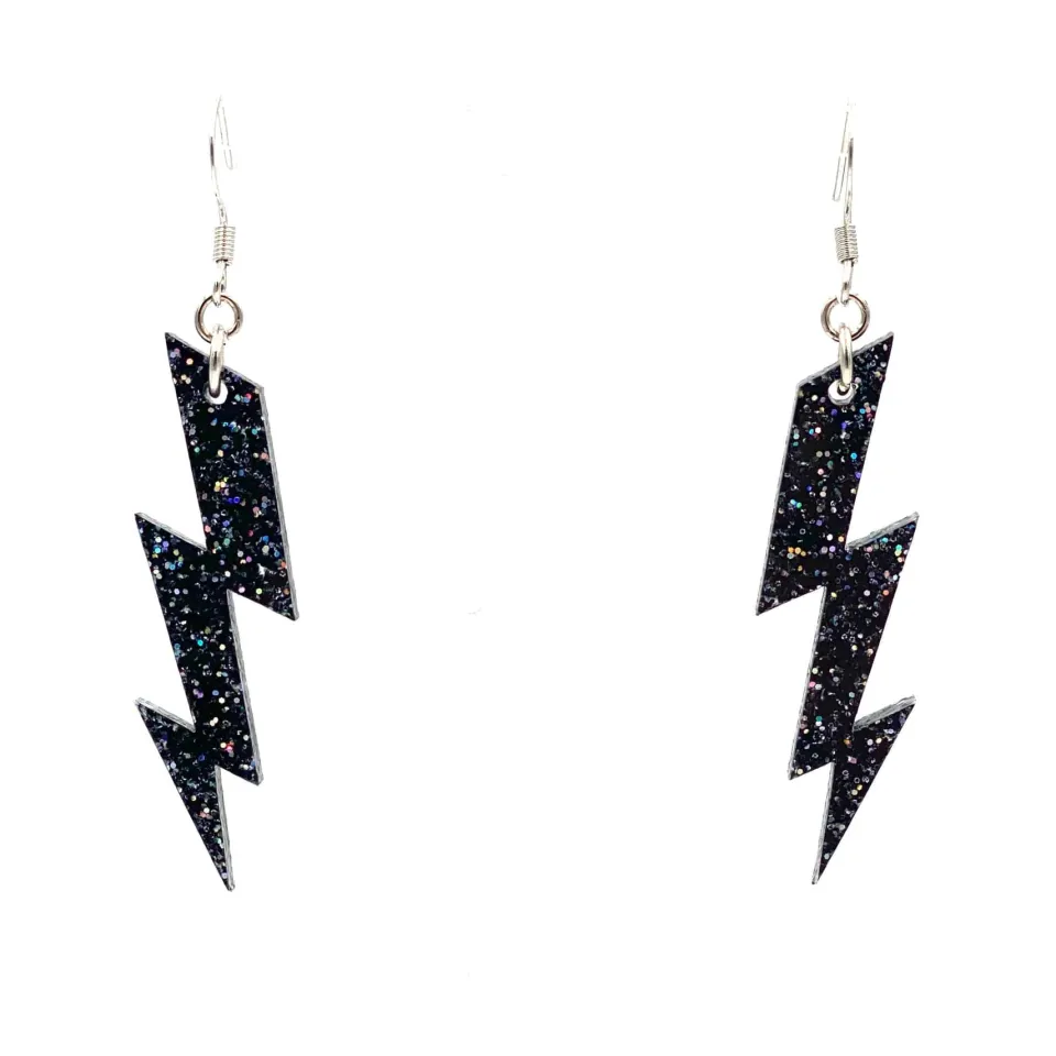 haus_of_dizzy_premium_gli_4.webp Earrings^Haus Of Dizzy Premium Glitter Bolt Earrings