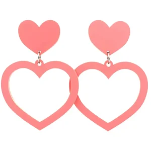 Earrings^Haus Of Dizzy 'Pretty Pastel' Barbie Heart Earrings