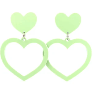 Earrings^Haus Of Dizzy 'Pretty Pastel' Barbie Heart Earrings