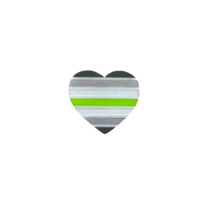 Pins/Patches | Earrings^Haus Of Dizzy 'Pride Flag' Heart Pin ?️‍?