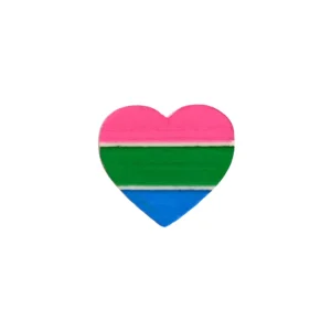 Pins/Patches | Earrings^Haus Of Dizzy 'Pride Flag' Heart Pin ?️‍?