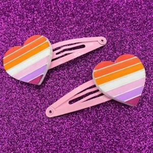 Hair Accessories^Haus Of Dizzy 'Pride Flag' Hair Clips ?️?