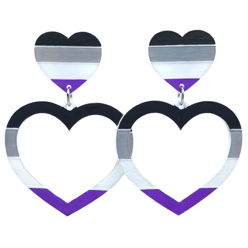 haus_of_dizzy_pride_flag__5-1.webp Earrings^Haus Of Dizzy 'Pride Flag' Barbie Heart Earrings ?️?