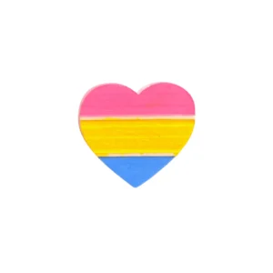 Pins/Patches | Earrings^Haus Of Dizzy 'Pride Flag' Heart Pin ?️‍?