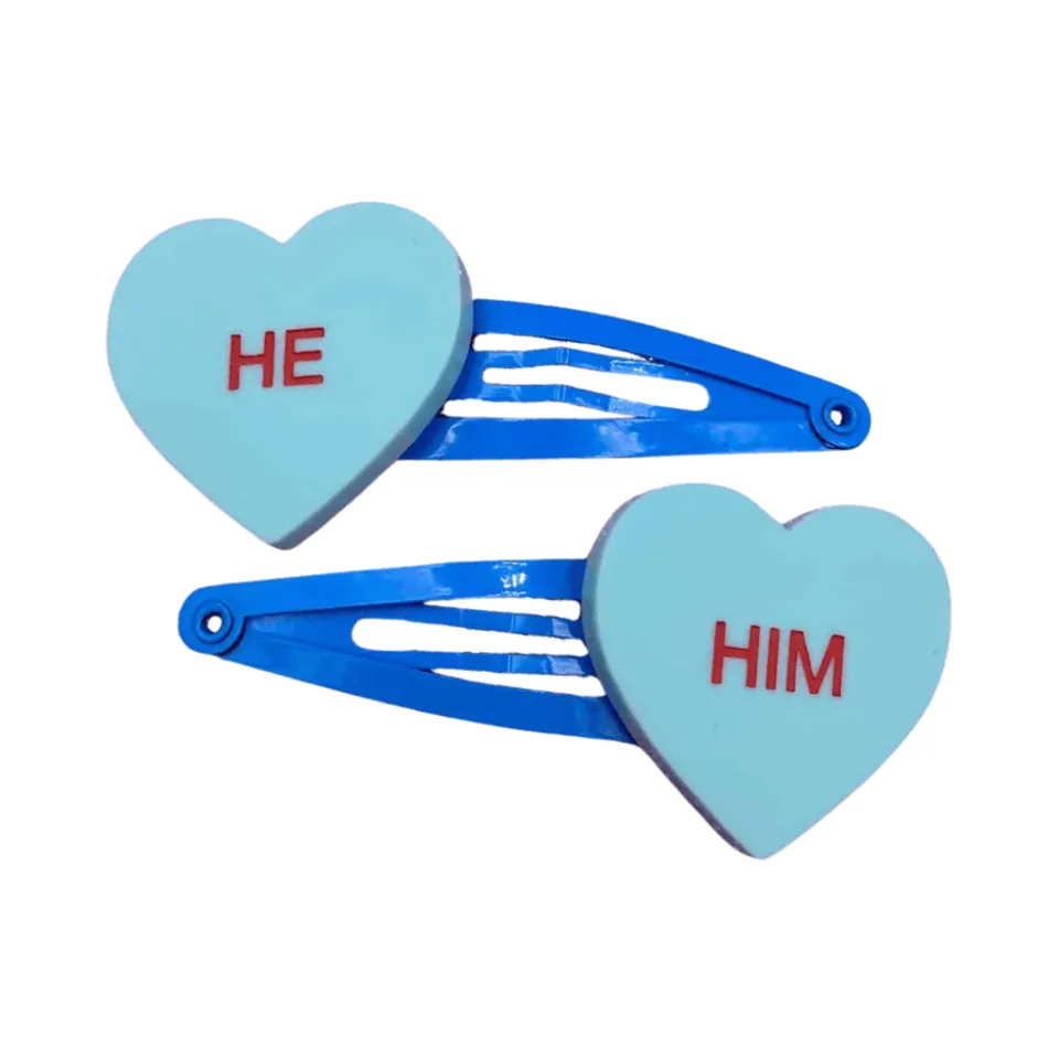 haus_of_dizzy_pronoun_gen_3-2.webp Hair Accessories^Haus Of Dizzy Pronoun 'Gentle Reminder' Candy Heart Hair Clips