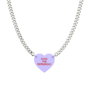 Necklaces^Haus Of Dizzy Pronoun 'Gentle Reminder' Candy Heart Necklace