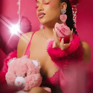 Earrings^Haus Of Dizzy 'Pronoun' Gentle Reminder Candy Heart Earrings