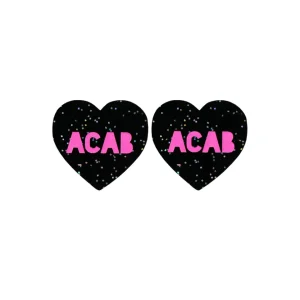 Earrings^Haus Of Dizzy 'PROTEST' in 'BLM', 'ACAB', 'LAND BACK' Studs