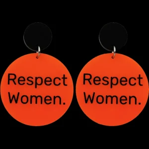 Earrings^Haus Of Dizzy 'Respect Women' Earrings