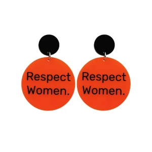 Earrings^Haus Of Dizzy 'Respect Women' Earrings
