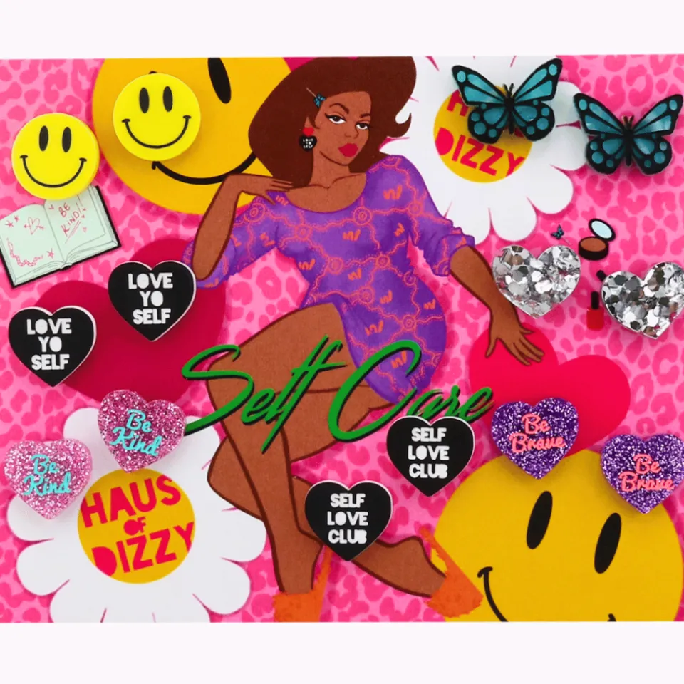 haus_of_dizzy_self_care_s_0.webp Earrings^Haus Of Dizzy Self Care Stud Collection