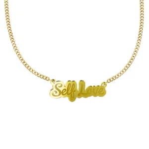 Necklaces^Haus Of Dizzy 'Self Love' Plate Necklace
