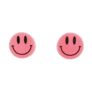 Earrings^Haus Of Dizzy Smiley Face Studs ?