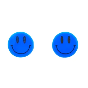Earrings^Haus Of Dizzy Smiley Face Studs ?