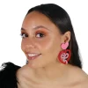 Earrings^Haus Of Dizzy 'Snake Eyes' Heart Earrings