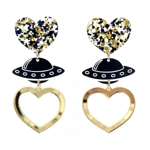 Earrings^Haus Of Dizzy 'Spaced Out' UFO Earrings