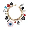 Bracelets^Haus Of Dizzy 'Spooky Eye' Charm Bracelet