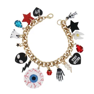 Bracelets^Haus Of Dizzy 'Spooky Eye' Charm Bracelet